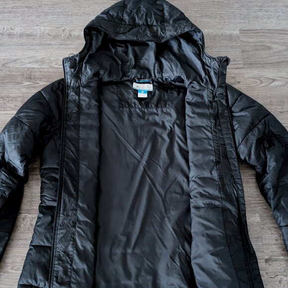 Columbia Puffer Jacket Hooded Quilted Coat - Women's Extra Large -XL - Picture 3 of 5